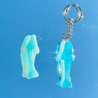 Gummy Shark Keychain - Gummy Shark Design, Ideal for Gifting, Lightweight & Fun Accessory