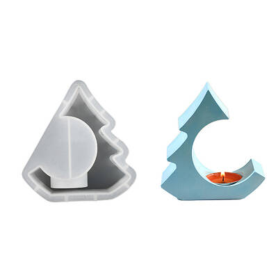 Christmas DIY Silicone Candle Molds