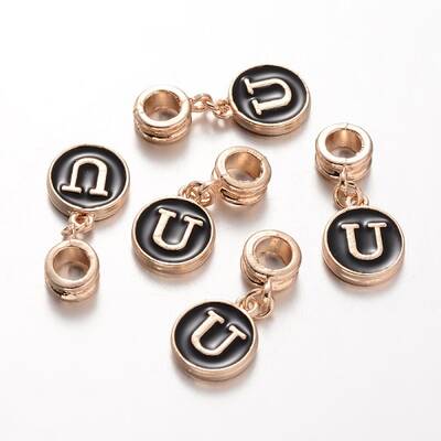 Alloy Enamel European Dangle Charms