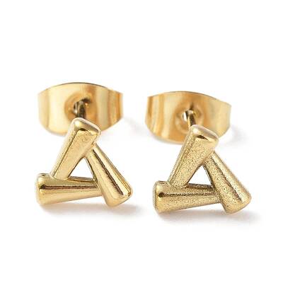 304 Stainless Steel Stud Earrings