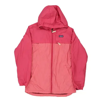 Age 14 Patagonia Jacket - XL Pink Polyester