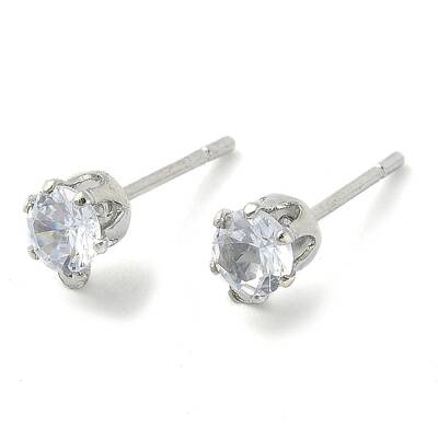 Brass Stud Earring Findings