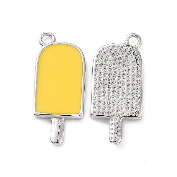 Brass Enamel Pendants