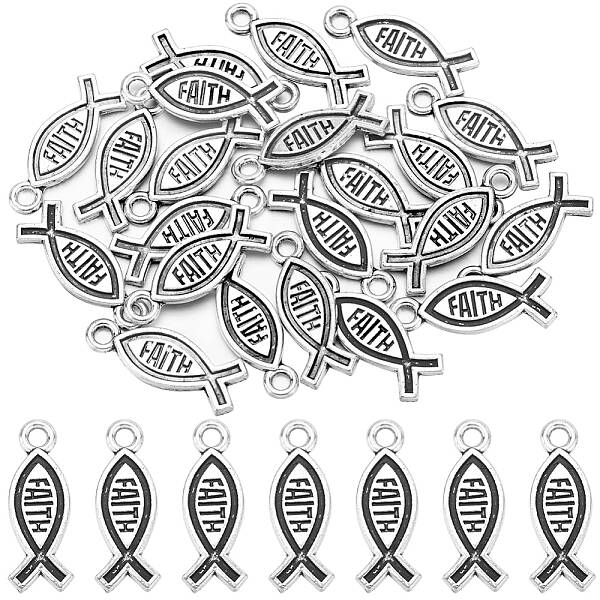 70Pcs Zinc Tibetan Style Alloy Pendant