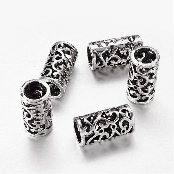 Antique Silver Alloy European Beads
