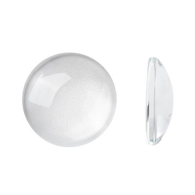 Transparent Glass Cabochons