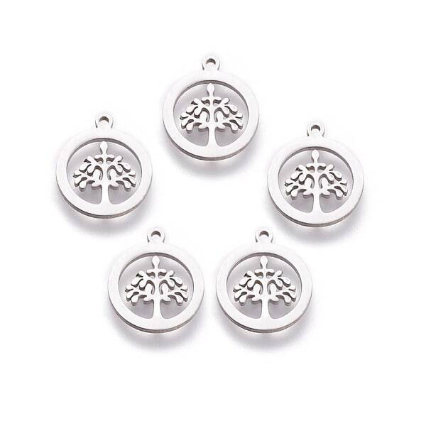 Non-Tarnish 304 Stainless Steel Charms