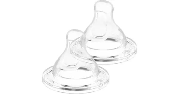 Silicone Physio Teat Pap 6m+ 2U