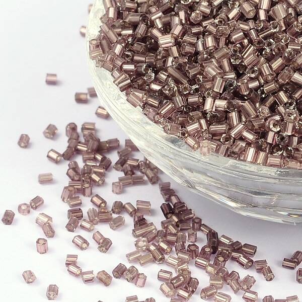 11/0 Two Cut Glass Seed Beads