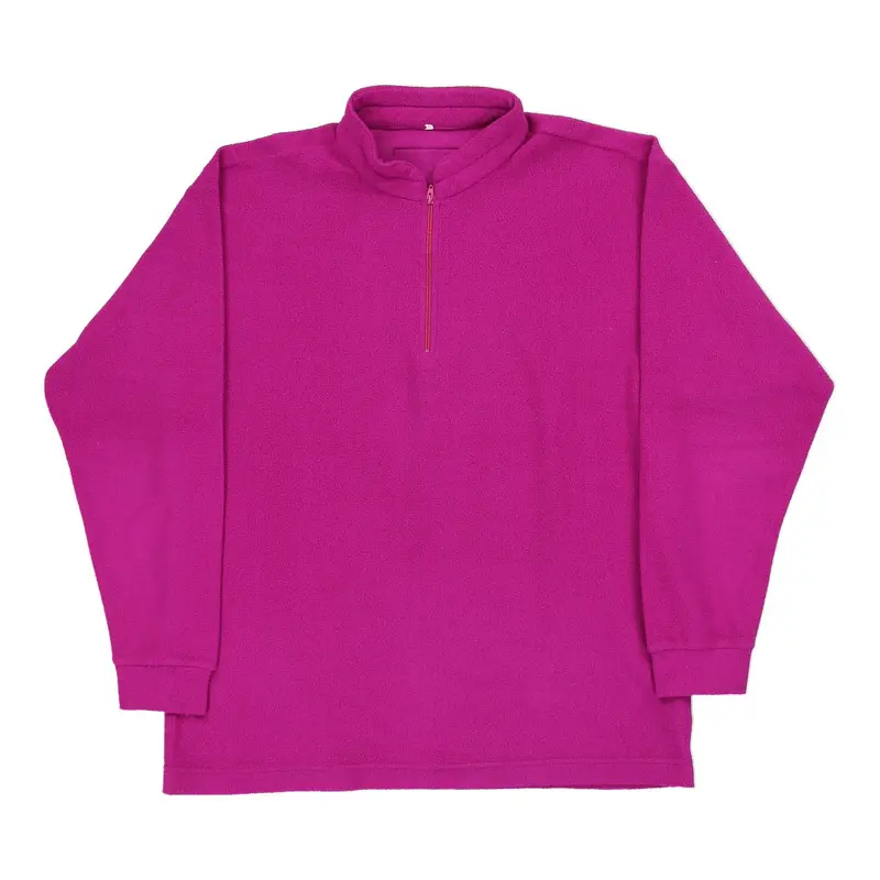 Vintage Unbranded Fleece - XL Purple Polyester