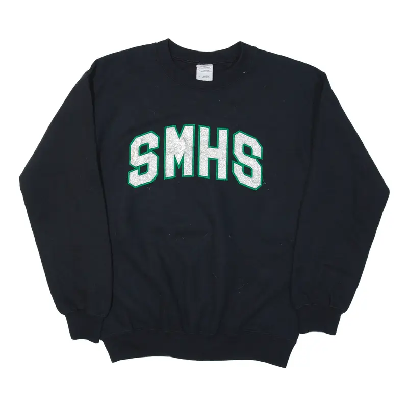 GILDAN Ultra Blend SMHS USA Sweatshirt Black Mens S