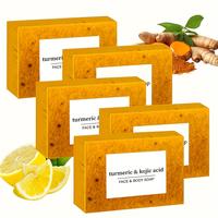 Lemon Turmeric & Kojic Acid Brightening Soap, Dark Spot Remover,Turmeric Kojic Face and Body Soap - All Natural Skincare for ...