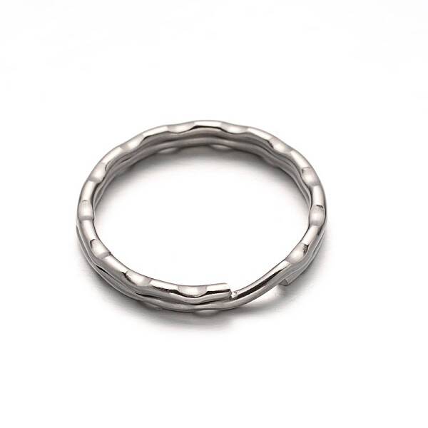 Tarnish Resistant 304 Stainless Steel Split Key Rings