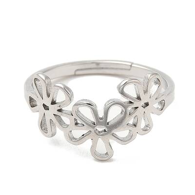Non-Tarnish 304 Stainless Steel Adjustable Rings