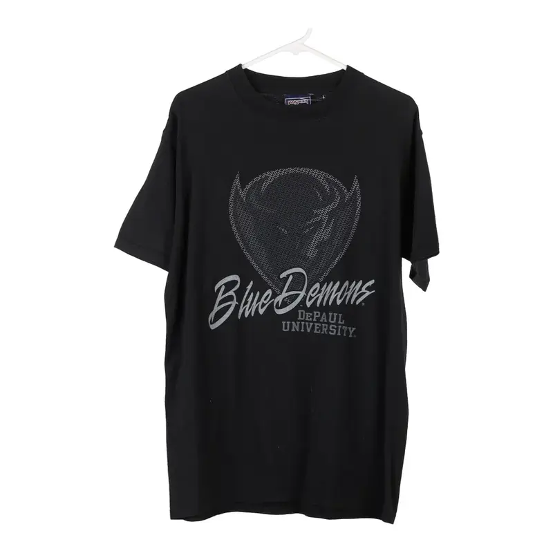 Jansport Graphic T-Shirt - Medium Black Cotton Blend