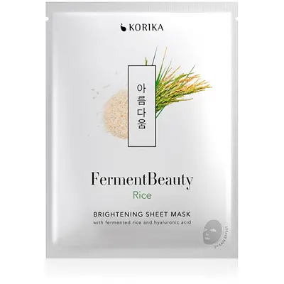 Korika Maschera Illuminante In Tessuto Al Riso Fermentbeauty (Maschera Illuminante In Tessuto) 20 G