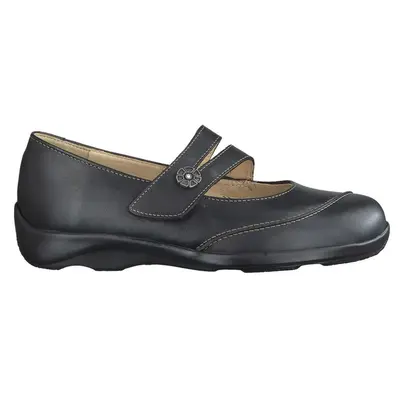 Finn Comfort Vivero 2353 Leather Women's  Shoes - UK 5 - US 7-7.5 Women - EU 38 - Black - Size:US 7-7.5 Women