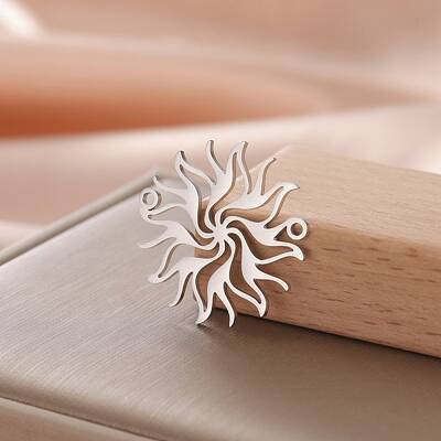 Anti-Tarnish Stainless Steel Laser Cut Links Connector Charms