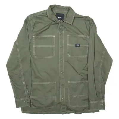 VANS Mens Jacket Green L