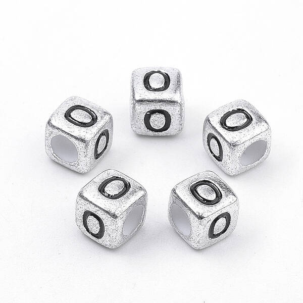 Plated Acrylic Beads