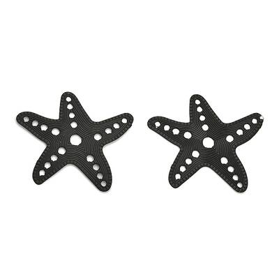 Spray Painted 430 Stainless Steel Starfish Multi-Strand Links