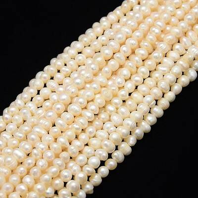 Natural Cultured Freshwater Pearl Beads Strands