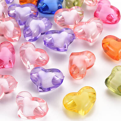 Transparent Acrylic Beads
