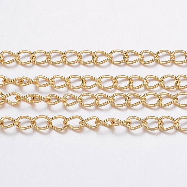 3.28 Feet Ion Plating(IP) 304 Stainless Steel Curb Chains