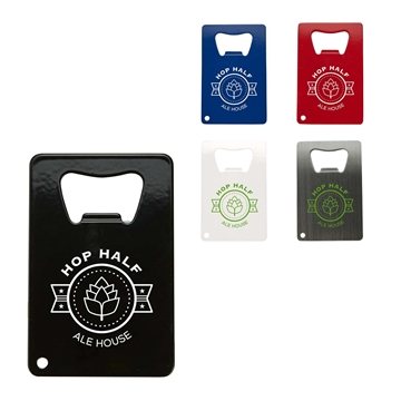 250 Customized Stainless Steel Credit Card Bottle Opener - Wallet ...