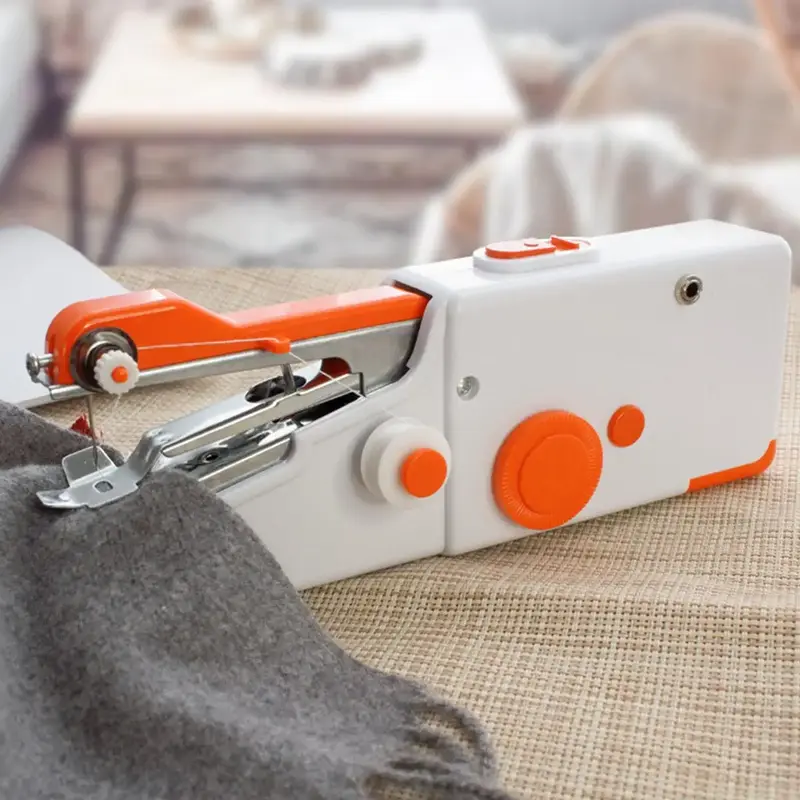 Batteries Required/USB Powered Portable Mini Sewing Machine, Handheld Sewing Machine For A Variety Of Fabrics, Clothes Repair...