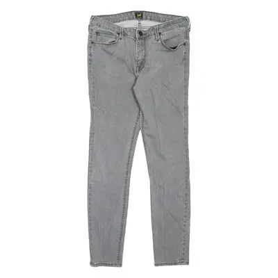 LEE Scarlett Womens Jeans Grey Slim Skinny W30 L28