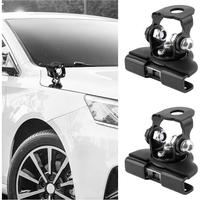 2 count  LED Light Bar Mounting Brackets with Hex Wrenches,Adjustable  Accessories Hood Mount Light Brackets,Universal  LED G...