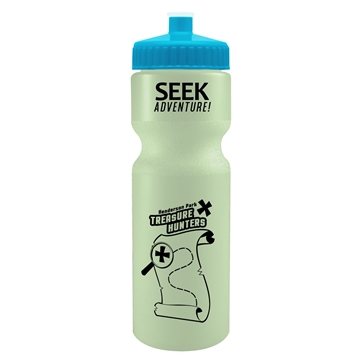 200 Custom 28 oz Glow-In-The-Dark Sports Bottle - BPA Free & Food ...