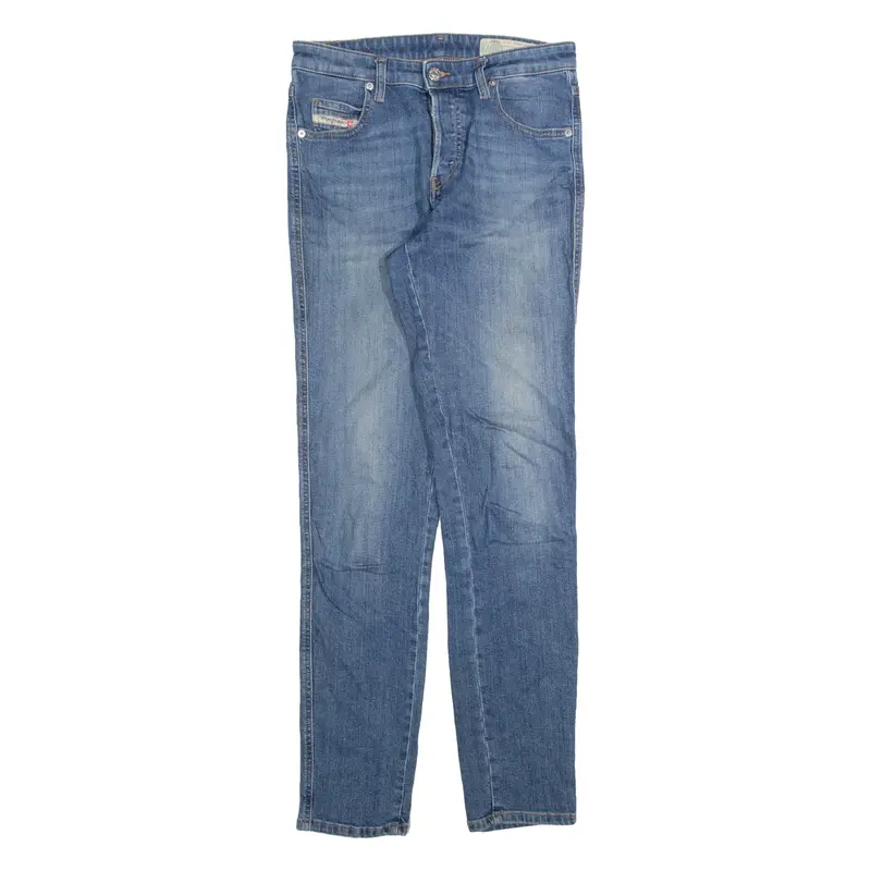 DIESEL Babhila Womens Jeans Blue Slim Skinny Stone Wash W26 L29