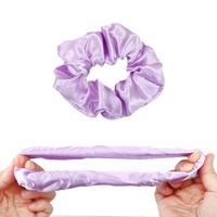 1 Count Satin Scrunchies Soft Hair Ties Fashion Hair Bands Hair Elastic Bracelets Ponytail Holders Hair Accessories for Women...