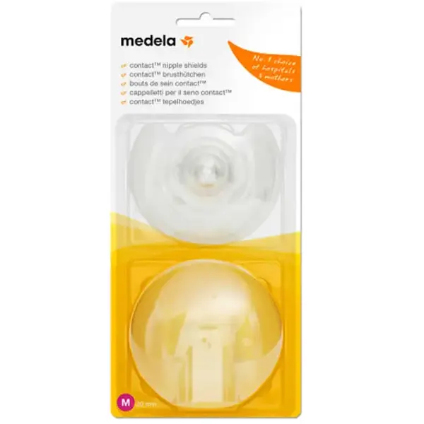 Medela Protezioni per il seno per capsuleezzoli doloranti 2 pezzi taglia M
