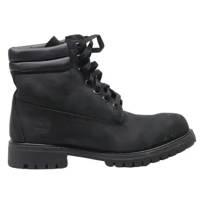 TIMBERLAND Lace-Up Boots Black Leather Mens UK 7.5