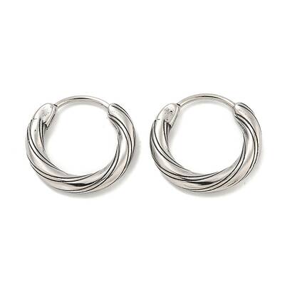 316 Surgical Stainless Steel Hoop Earrings