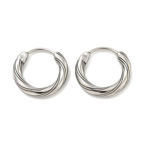 316 Surgical Stainless Steel Hoop Earrings