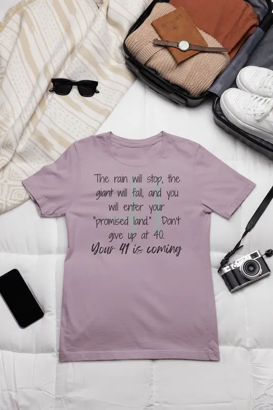 Don't Give Up At 40 Tee
