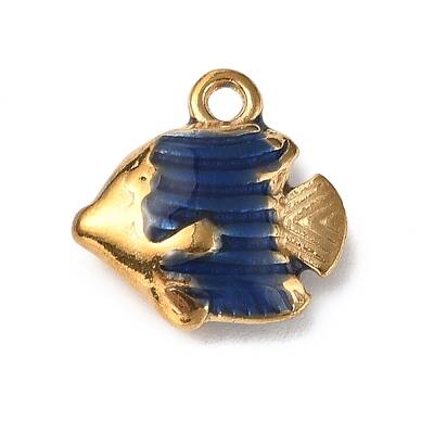 304 Stainless Steel Enamel Charms