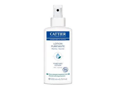 Cattier Purifying Lotion for Imperfect Young Skin Mint Tea Tree ORGANIC 200ML
