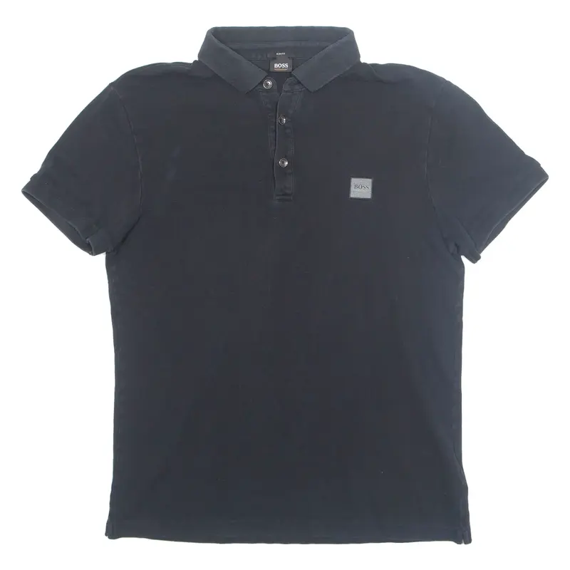 BOSS HUGO BOSS Slim Mens Polo Shirt Black XL