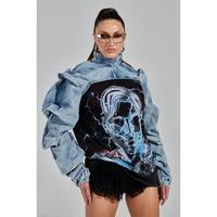 SPOIL ME DENIM BOLERO