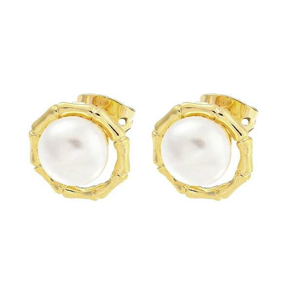 Brass Ear Studs