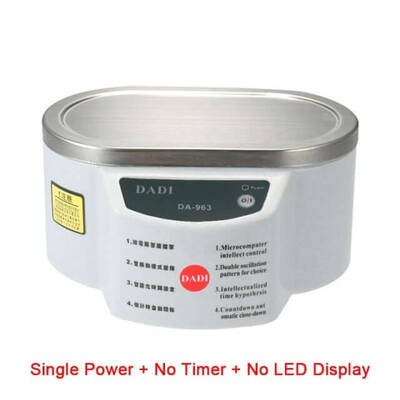 Ultrasonic cleaner | Model: Single power US 110V
