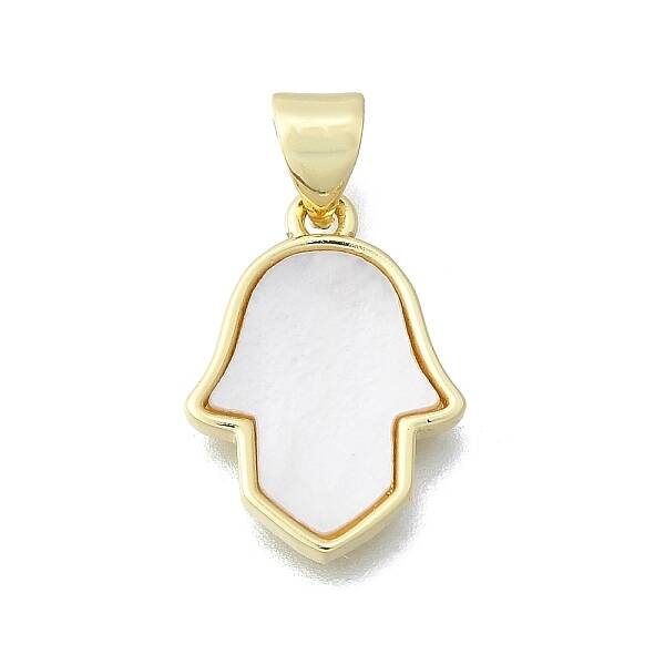 Brass Palm Pendants