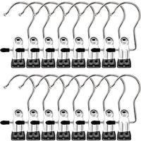 20 Pack Laundry Hooks, Clothes Pins and Hanging Clips Heavy Duty Clothes Hangers for Closet, Pants, Skirts,Socks, Handbags,Wa...