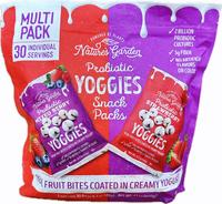 Nature's-Garden Probiotic Yoggies Multi Pack, Strawberry and Mixed Berry Yogurt Covered, High Fiber, Real Fruit Pieces, Healt...