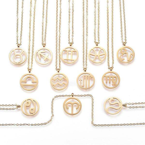 304 Stainless Steel Pendant Necklaces